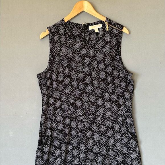 Michael Kors Jumpsuit Romper Women Size XL Black - Picture 2 of 9